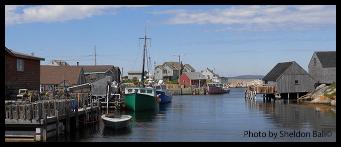 Picture of Peggy's Cove in Nova Scotia Canada - Photo by Sheldon Ball